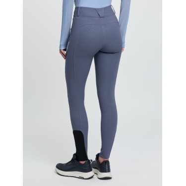 Legging de equitação Amy LeMieux feminino Sombra Azul