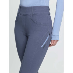 Legging de equitação Amy LeMieux feminino Sombra Azul
