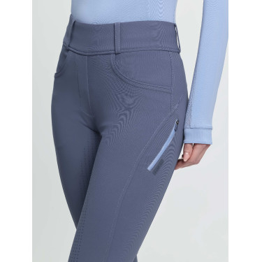 Legging de equitação Amy LeMieux feminino Sombra Azul