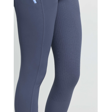 Legging de equitação Amy LeMieux feminino Sombra Azul