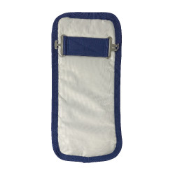 Extensão de peito Bucas Marinho / prateado Azul