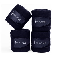 Conjunto de 4 ligaduras de descanso ProConfort Pim Marinho Azul-marinho