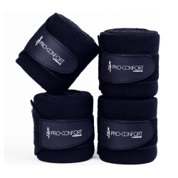 Conjunto de 4 ligaduras de descanso ProConfort Pim Marinho Azul-marinho Conjunto de 4 ligaduras de descanso ProConfort Pim Marinho Azul-marinho
