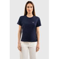 T-shirt Harcour Hydra de manga curta para mulher Marinho Azul-marinho