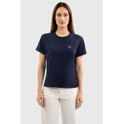 T-shirt Harcour Hydra de manga curta para mulher Marinho Azul-marinho