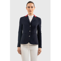 Casaca de concurso Harcour Figara mulher França Marinho Azul-marinho