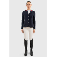 Casaca de concurso Harcour Figara mulher França Marinho Azul-marinho