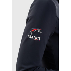 Casaca de concurso Harcour Figara mulher França Marinho Azul-marinho