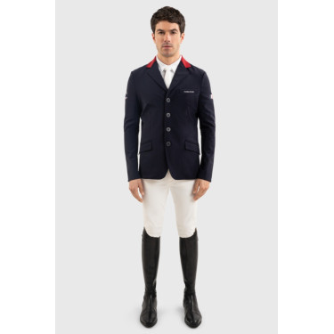 Casaco de concurso Harcour Figaro homem França Marinho Azul-marinho