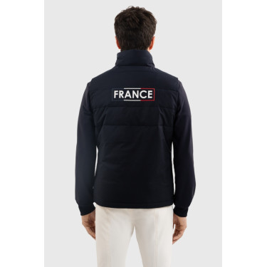 Colete sem mangas Harcour Flicko homem França Marinho Azul-marinho