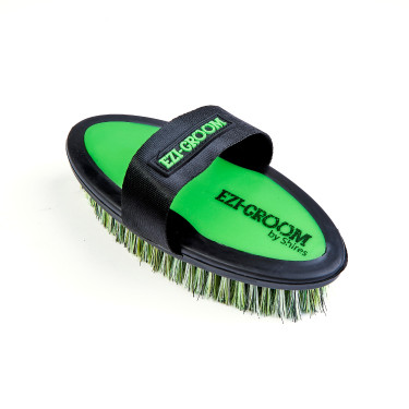 Escova macia de cerdas para cavalos Ezi-Groom Shires
