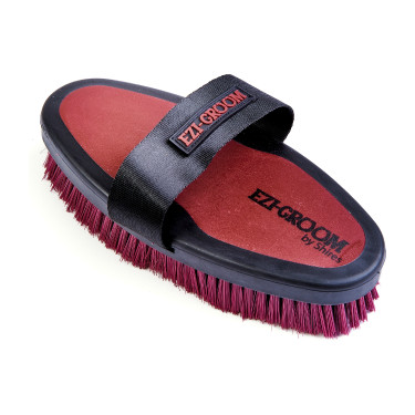 Escova macia Ezi-Groom Shires 20 cm Bordéus Bordô Escova macia Ezi-Groom Shires 20 cm Bordéus Bordô