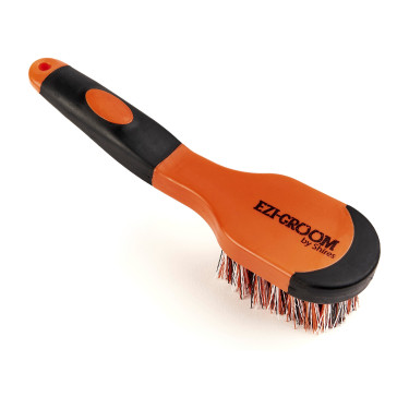 Escova de equitação Ezi-Groom Grip Shires
