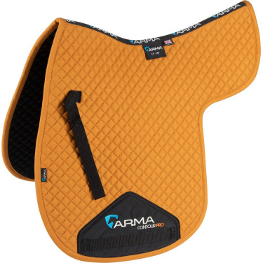 Almofada de sela Numnah Performance Shires Mostarda Amarelo