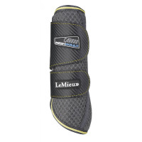 Guêtres LeMieux Carbon Mesh Antracite / limão Cinzento Guêtres LeMieux Carbon Mesh Antracite / limão Cinzento