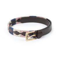 Cinto Shires Drover Skinny Polo Marinho / rosa / natural Azul