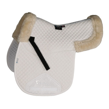 Sela Numnah SupaFleece Performance Shires Natural Castanho