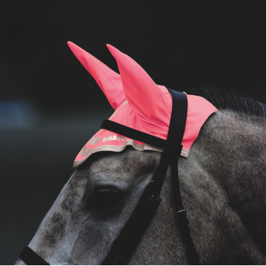 Boné anti-moscas EQUI-FLECTOR® Rosa vivo
