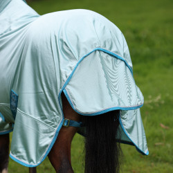 Capa anti-moscas integral Shires Winnie & Me Azul