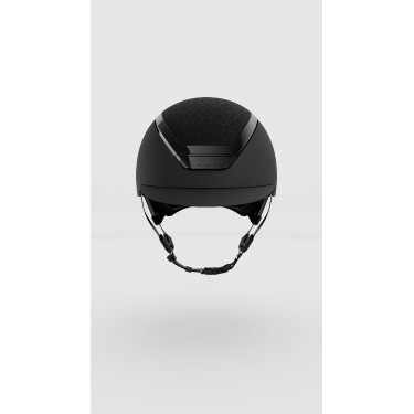 Capacete Kask Dogma Chrome Swarovski Carpet Preto