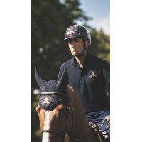 Capacete Kask Dogma Pure Shine com jugular castanho‑claro Preto