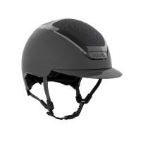 Capacete Kask Dogma Pure Shine Swarovski midnight Antracite Cinzento