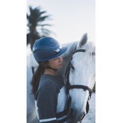 Capacete Kask Star Lady Pure Shine Azul atlântico