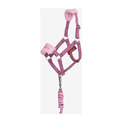 Cabeçada e guia Vogue Hobby Horse LeMieux Malva Violeta Cabeçada e guia Vogue Hobby Horse LeMieux Malva Violeta