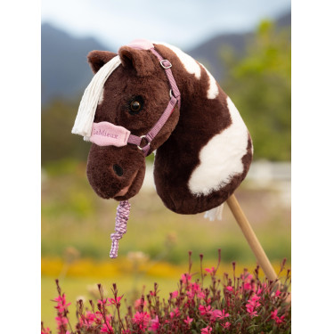 Cabeçada e guia Vogue Hobby Horse LeMieux Malva Violeta Cabeçada e guia Vogue Hobby Horse LeMieux Malva Violeta