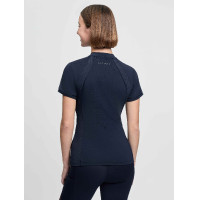 Base Layer LeMieux em tecido mesh Lisa mulher de manga curta Selva Base Layer LeMieux em tecido mesh Lisa mulher de manga curta Selva
