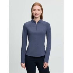 Base Layer LeMieux de manga comprida Airflow mulher Sombra