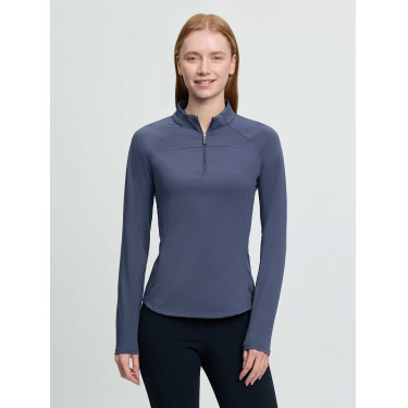 Base Layer LeMieux de manga comprida Airflow mulher Sombra