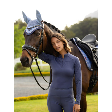 Base Layer LeMieux de manga comprida Airflow mulher Sombra