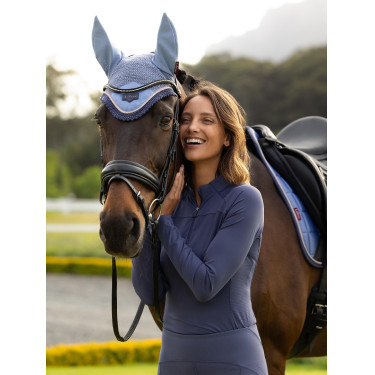 Base Layer LeMieux de manga comprida Airflow mulher Sombra
