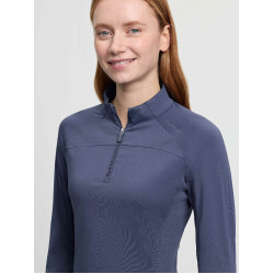 Base Layer LeMieux de manga comprida Airflow mulher Sombra