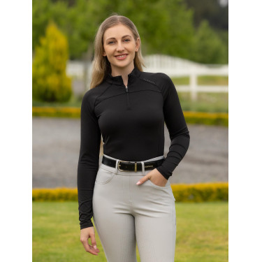 Base Layer LeMieux de manga comprida Airflow mulher Preto Base Layer LeMieux de manga comprida Airflow mulher Preto