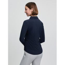 Base Layer LeMieux Sarah estampado de manga comprida Marinho Azul-marinho