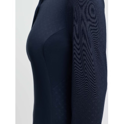 Base Layer LeMieux Sarah estampado de manga comprida Marinho Azul-marinho