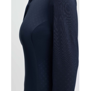 Base Layer LeMieux Sarah estampado de manga comprida Marinho Azul-marinho