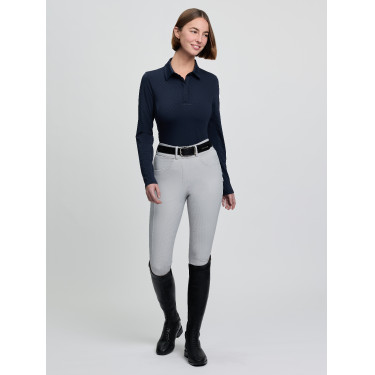 Base Layer LeMieux Sarah estampado de manga comprida Marinho Azul-marinho