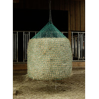 Rede de feno para fardos redondos Kerbl Verde