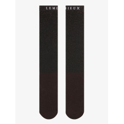 Meias de competição LeMieux Brilliance Espresso Castanho