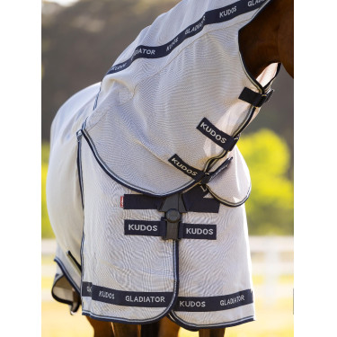 Camisa anti-moscas LeMieux Kudos Gladiator Cinzento