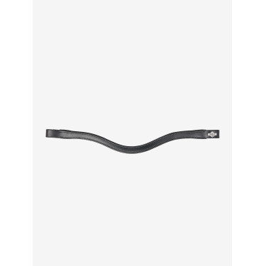 Frontal LeMieux Arika Contrast curvo Preto / prata Frontal LeMieux Arika Contrast curvo Preto / prata