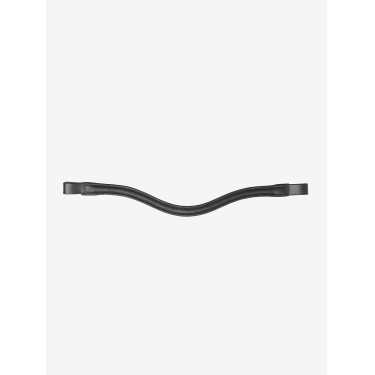 Frontal LeMieux Arika Contrast curvo Preto / prata Frontal LeMieux Arika Contrast curvo Preto / prata