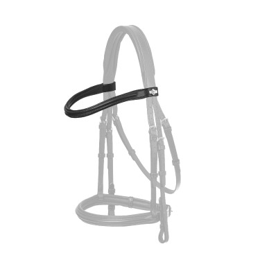 Testeira LeMieux elevada Arika Preto / prata