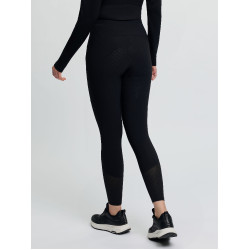 Legging de equitação LeMieux com fundo de silicone Airflow feminino Preto