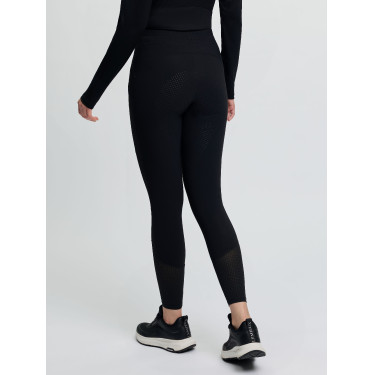 Legging de equitação LeMieux com fundo de silicone Airflow feminino Preto