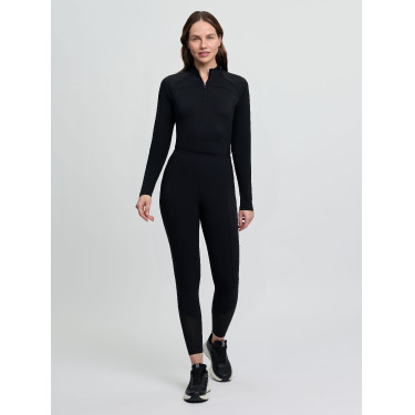 Legging de equitação LeMieux com fundo de silicone Airflow feminino Preto