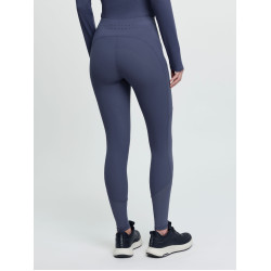 Legging de equitação LeMieux com fundo de silicone Airflow feminino Sombra Legging de equitação LeMieux com fundo de silicone Airflow feminino Sombra